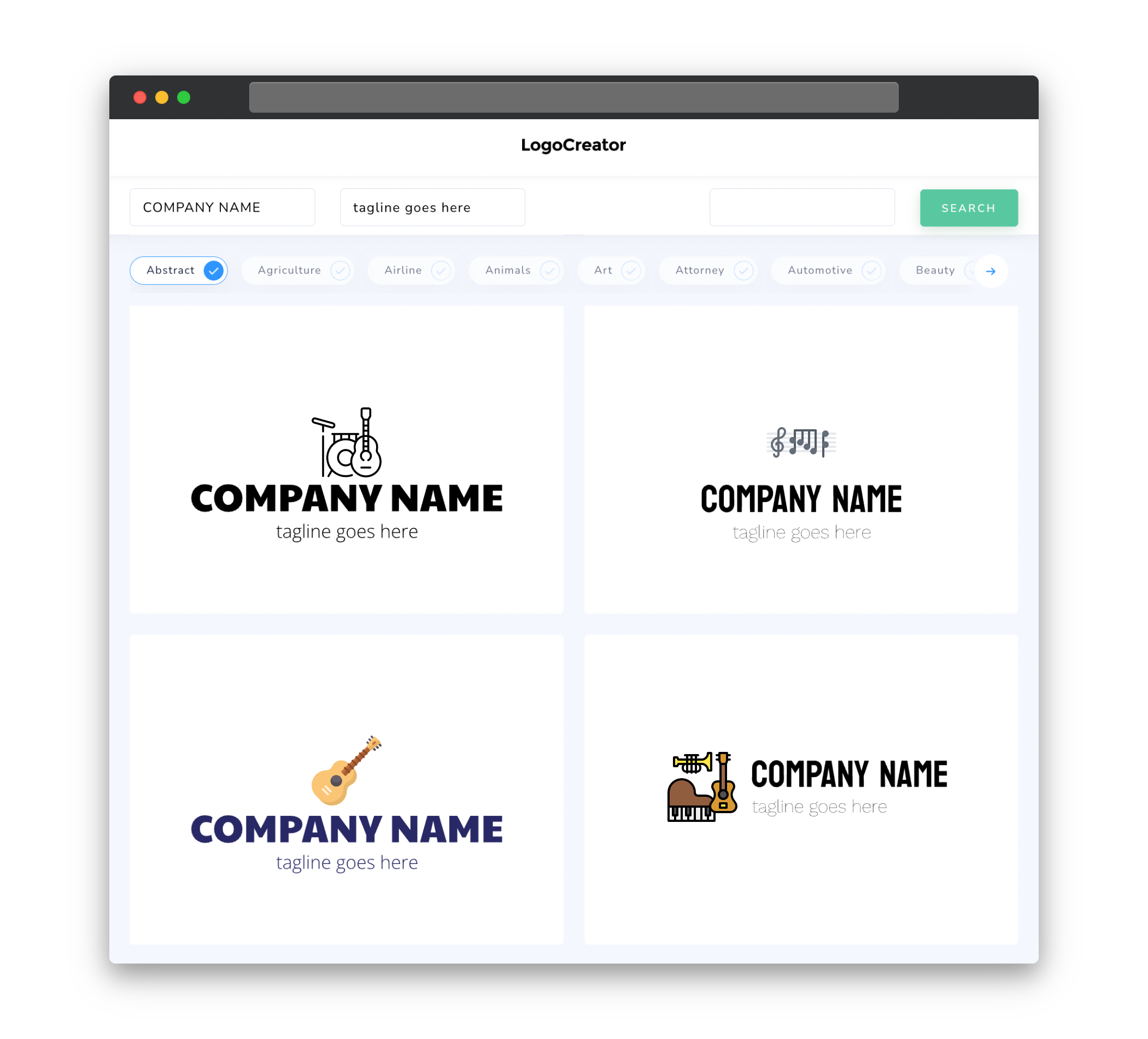 instrumental logo designs
