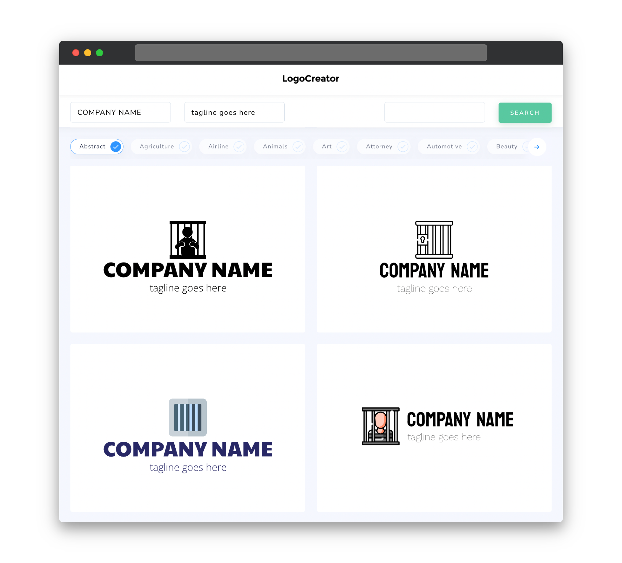 jail logo designs