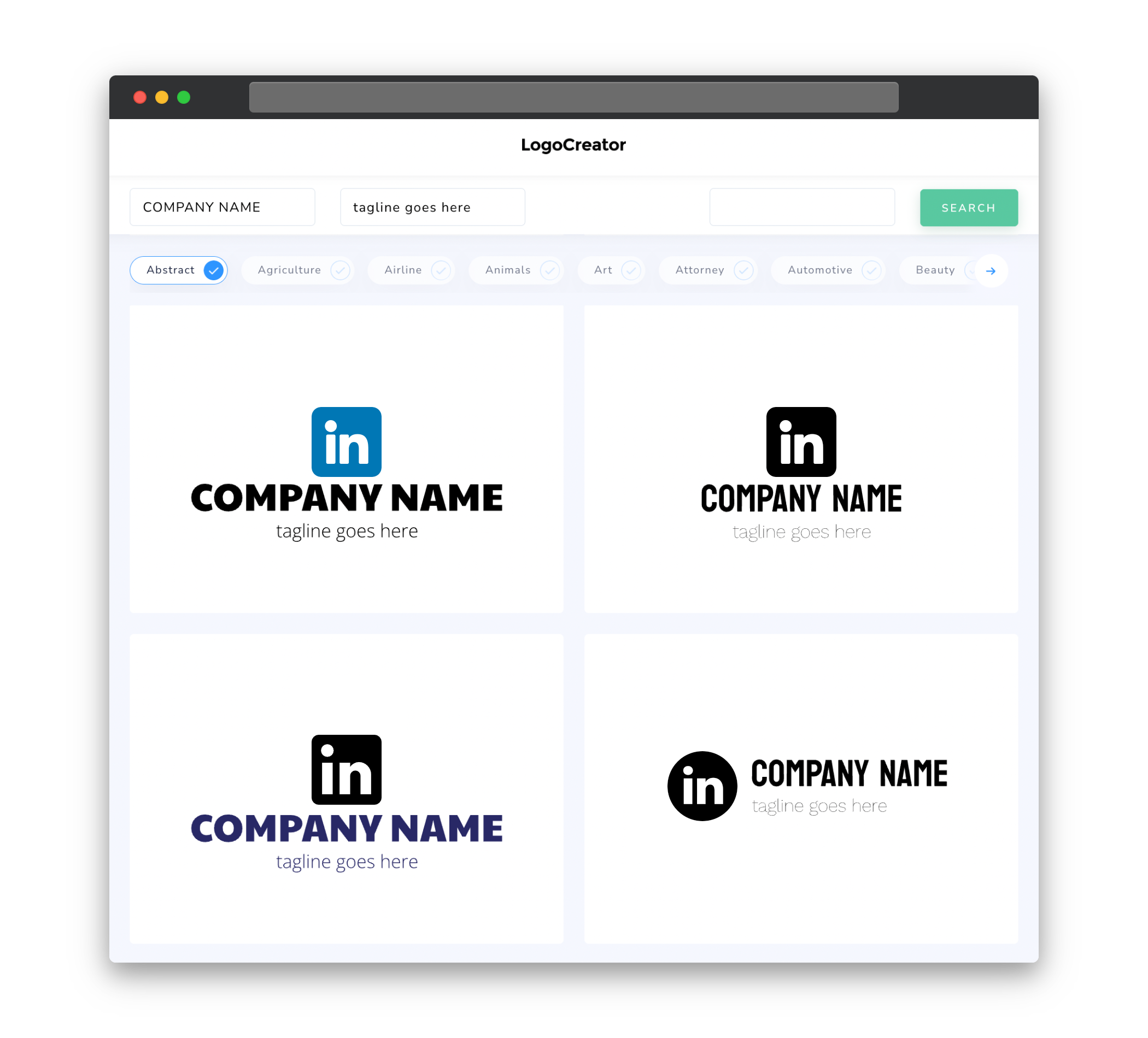 Linkedin Logo Design Create Your Own Linkedin Logos