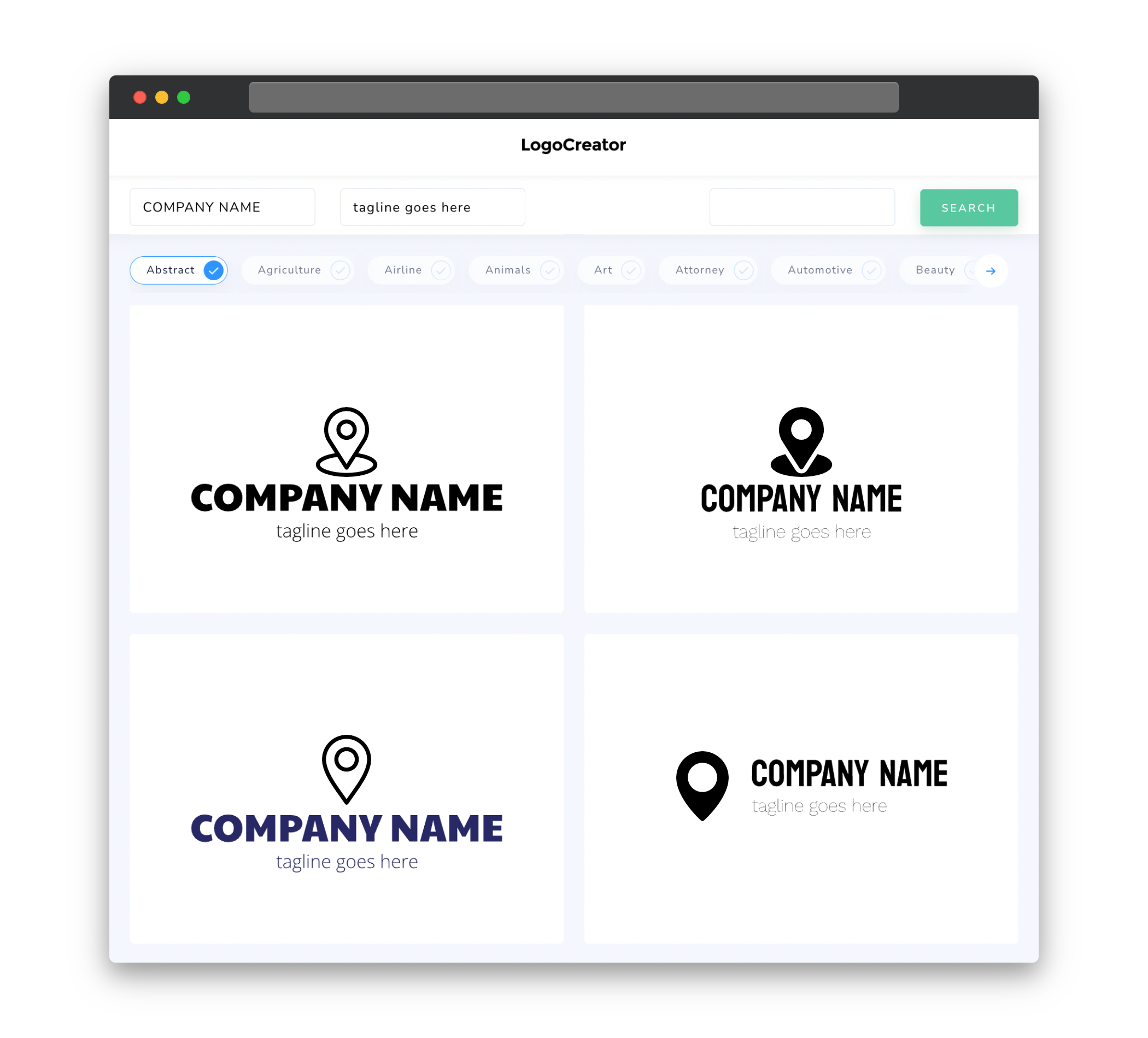 location logo designs