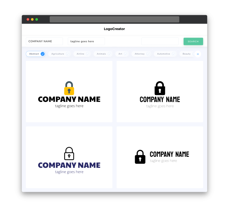 Lock Logo Design: Create Your Own Lock Logos