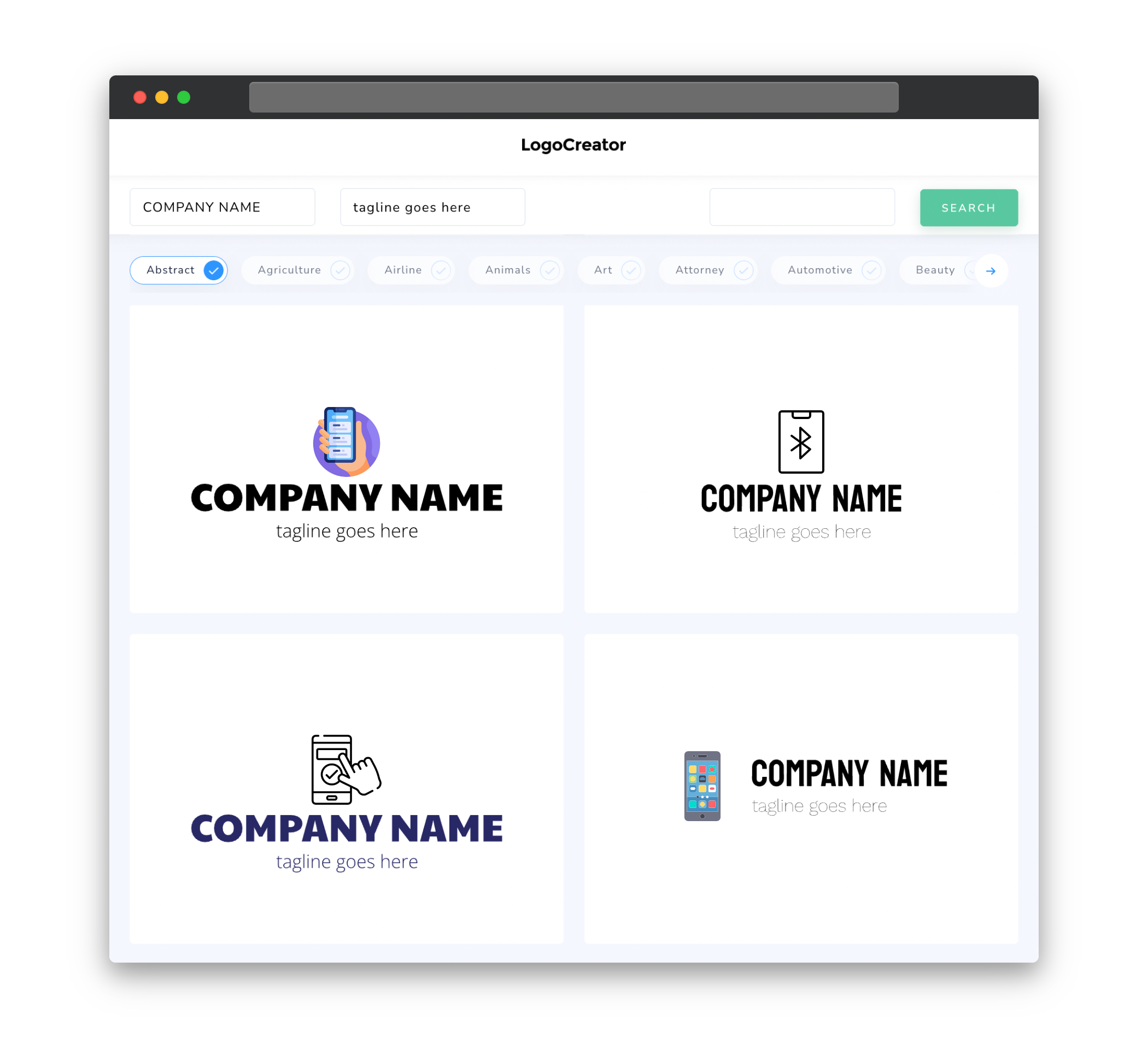 Mobile App Logo Design Create Your Own Mobile App Logos