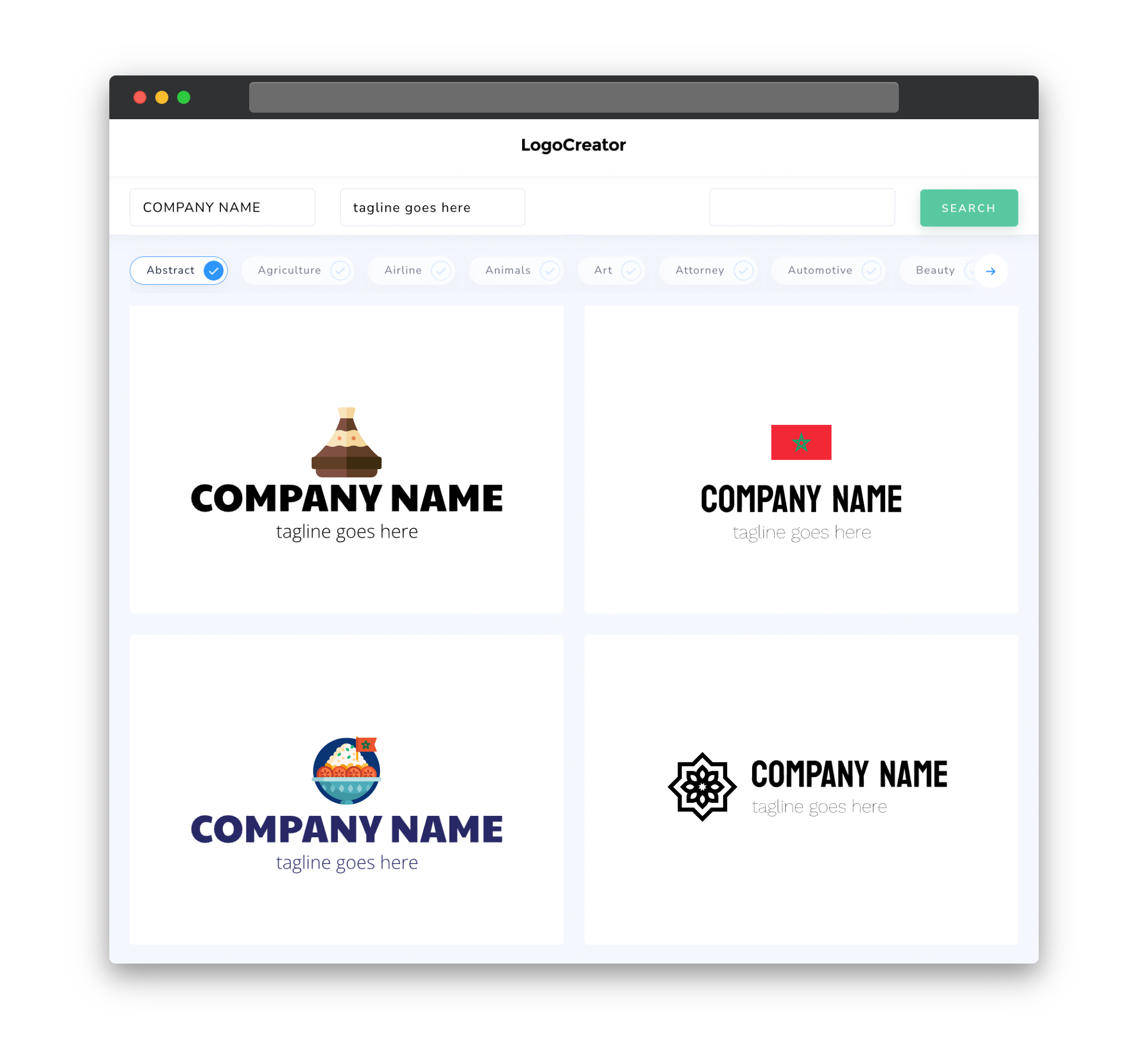 moroccan logo designs