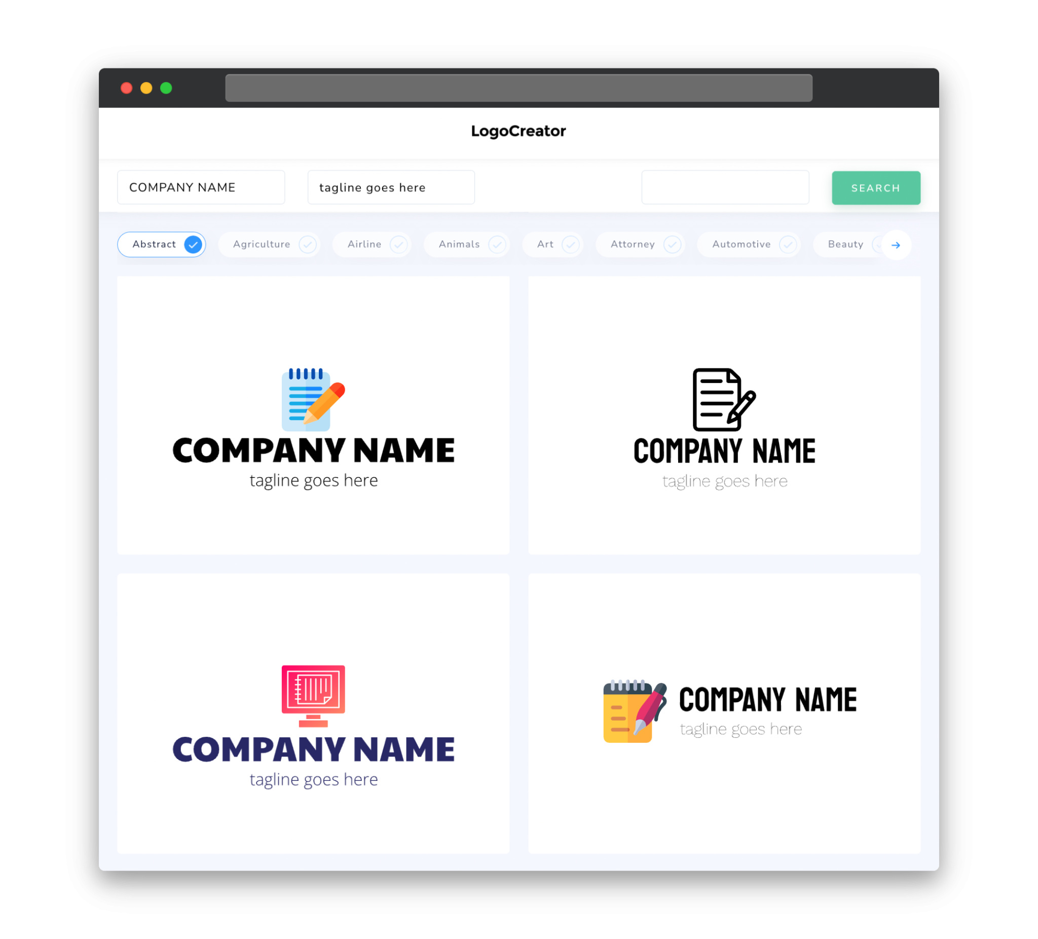 Notepad Logo Design: Create Your Own Notepad Logos