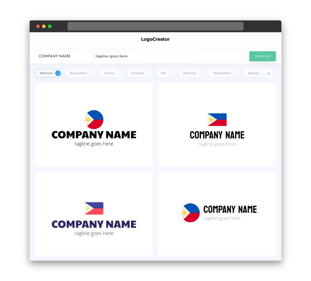 Philippines Logo Design: Create Your Own Philippines Logos