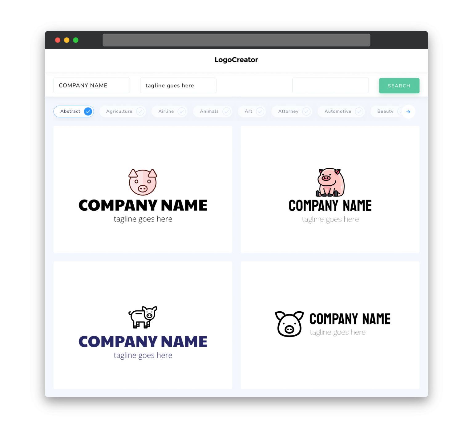 Pig Farm Logo Design Create Your Own Pig Farm Logos pig-farm-logo-design-create-your-own-pig-farm-logos