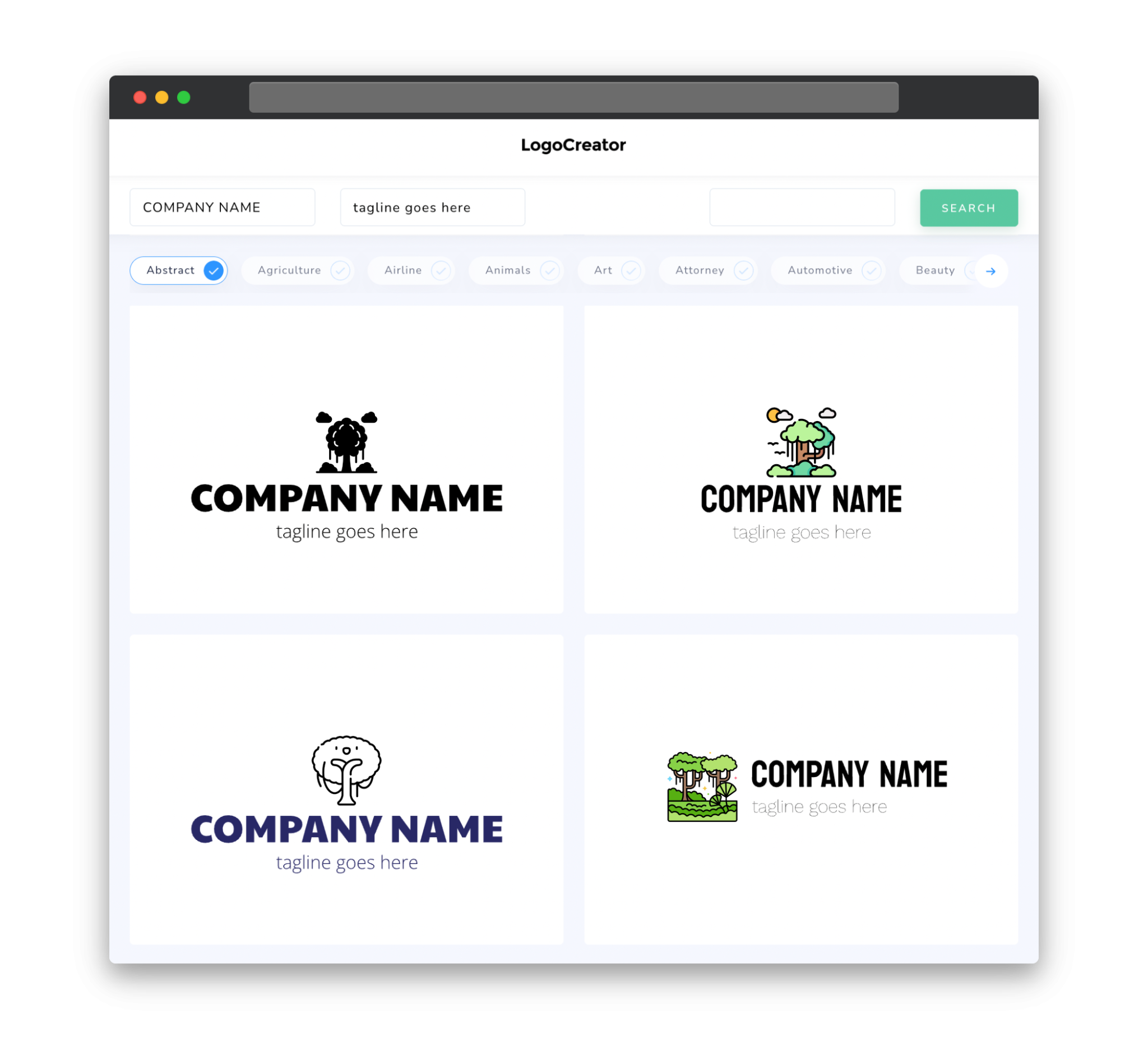 Rainforest Logo Design: Create Your Own Rainforest Logos