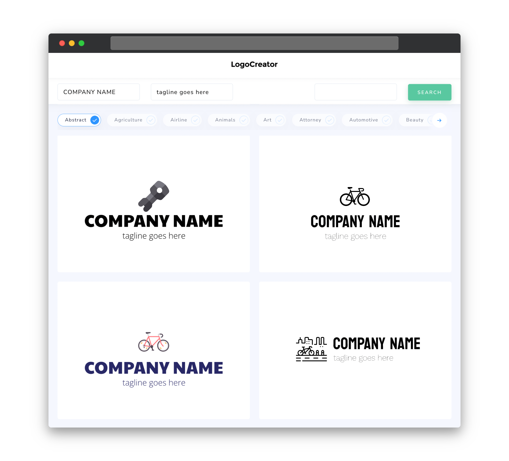 road bike logo designs