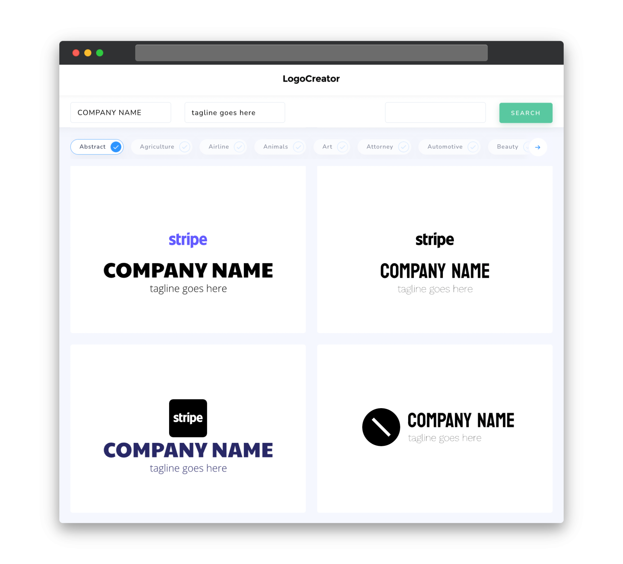 Stripe Logo Design: Create Your Own Stripe Logos