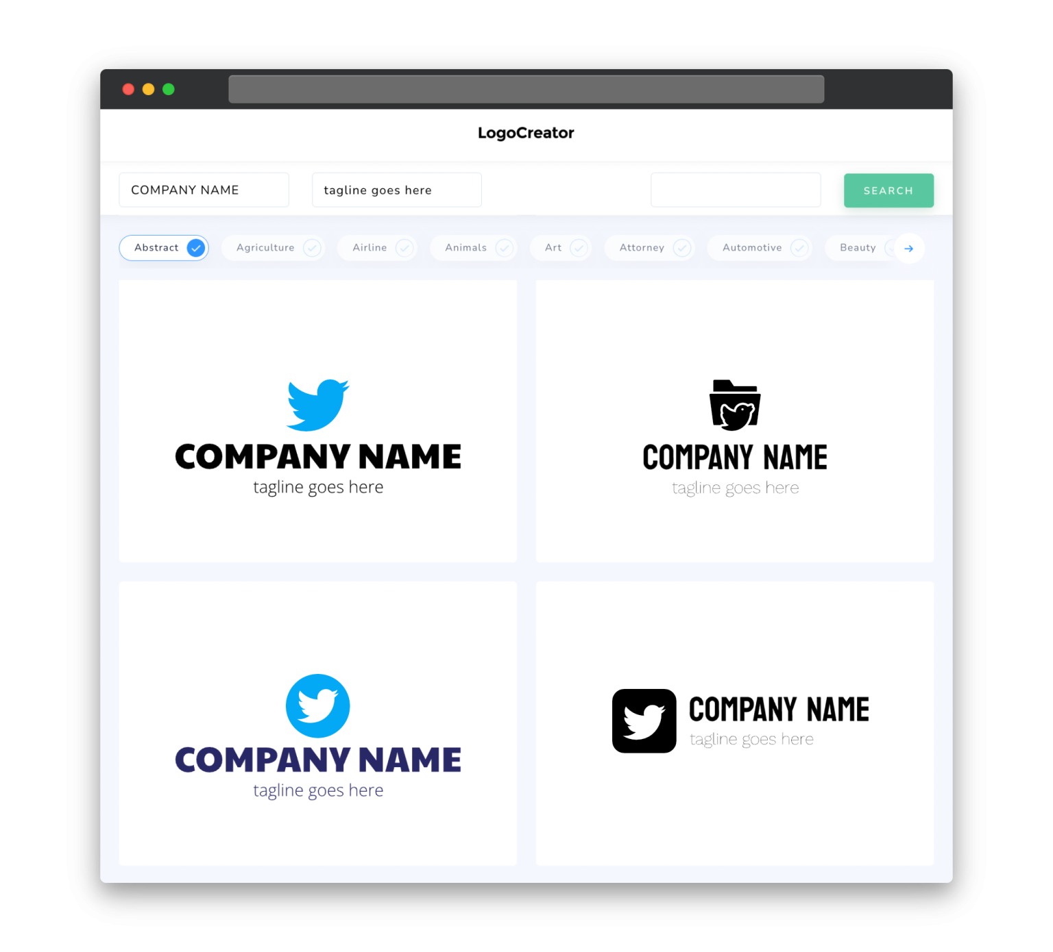 Twitter Logo Design: Create Your Own Twitter Logos