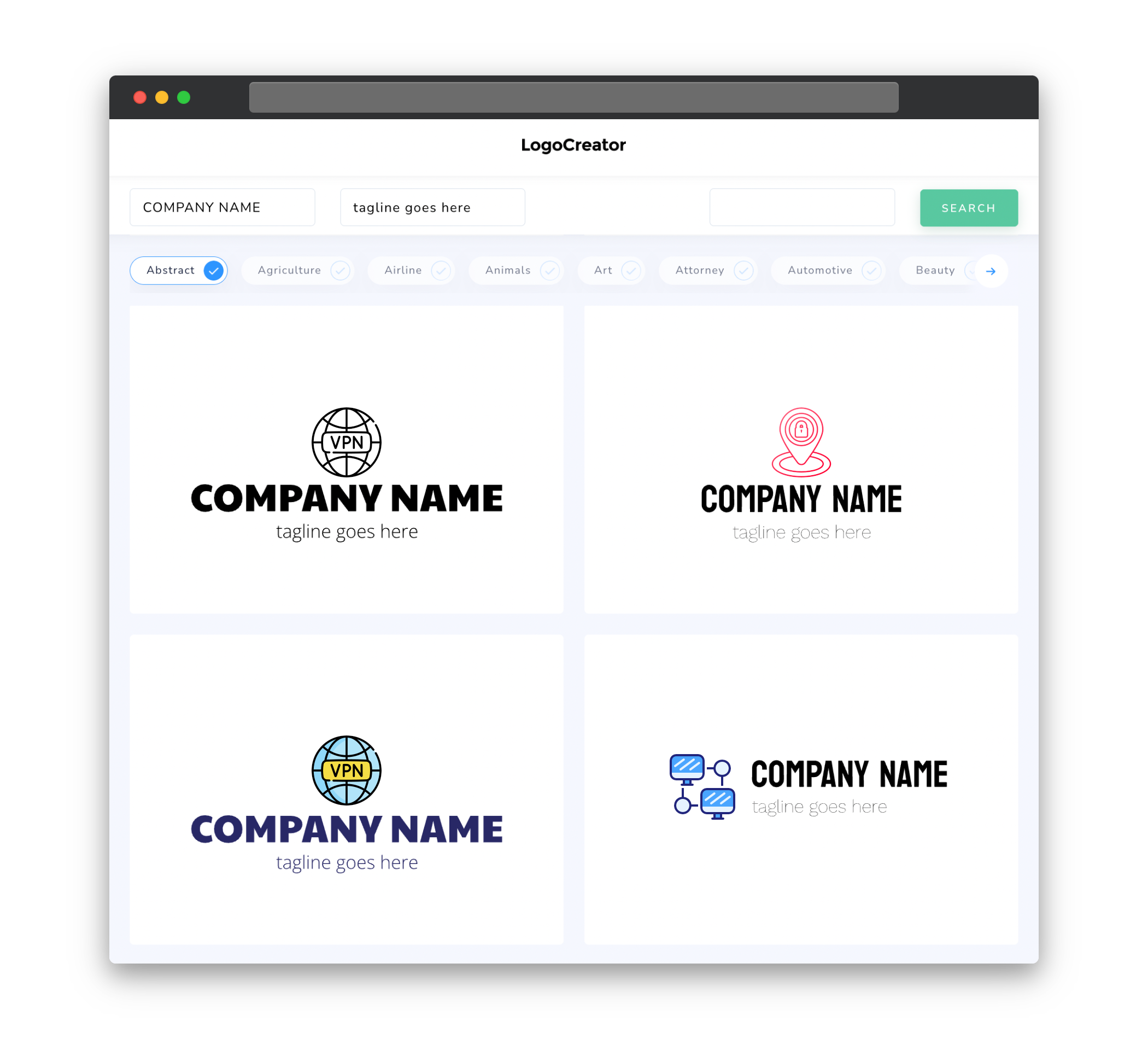 vpn logo designs