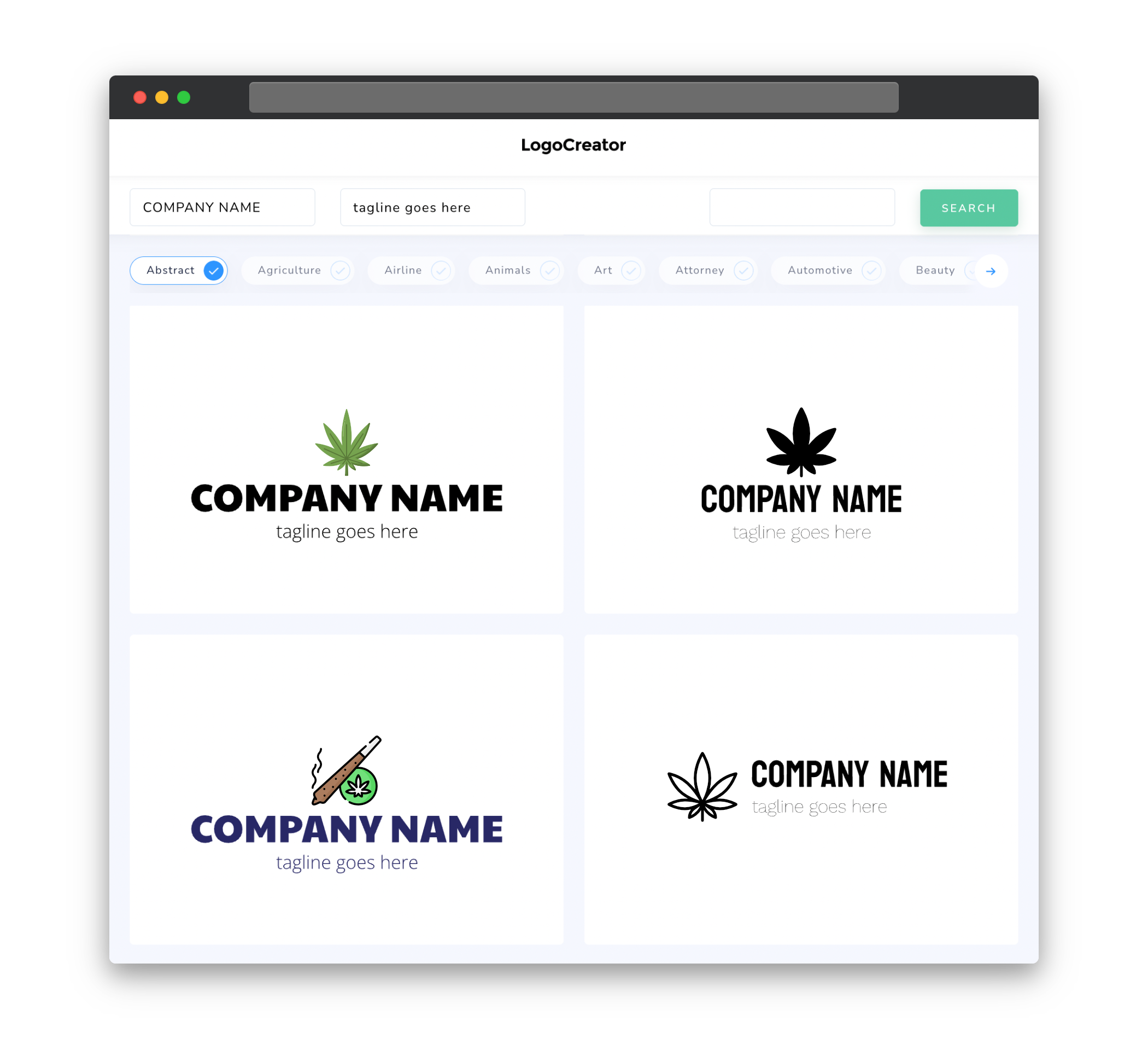 weed logo designs
