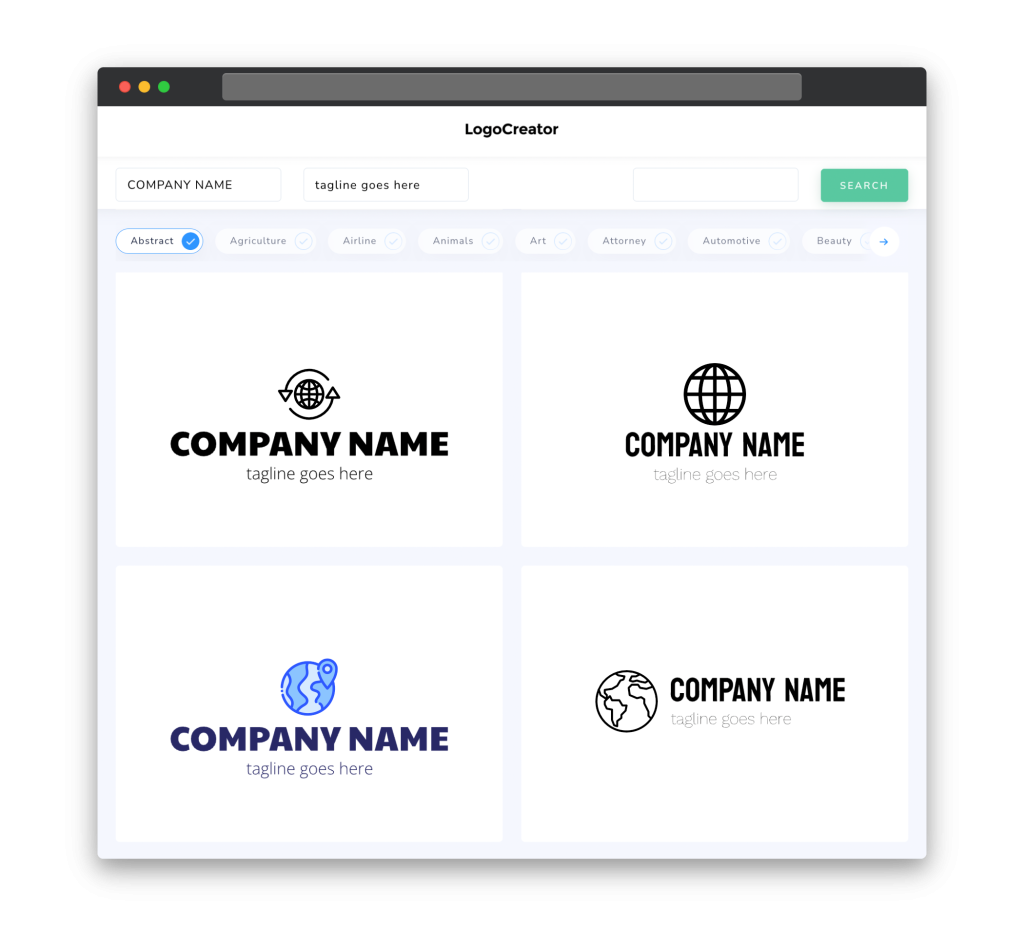 comment faire un logo sur world
