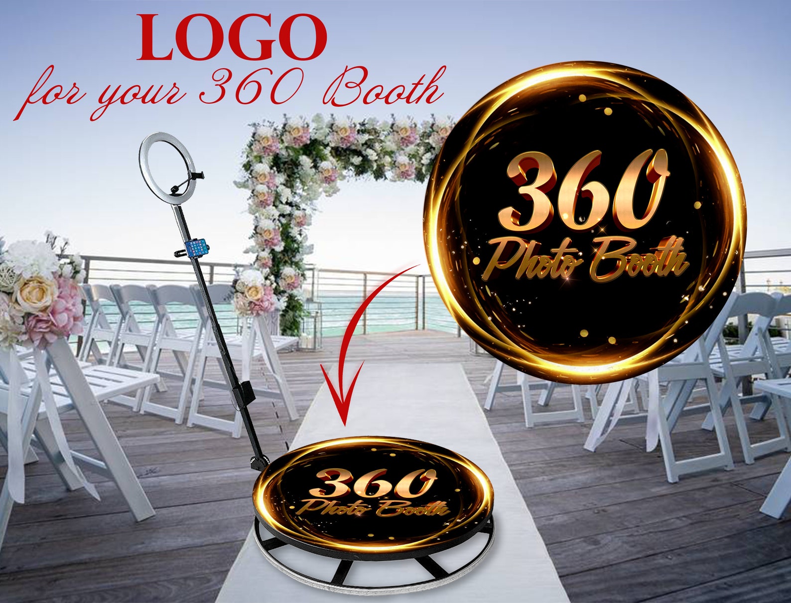 360 photo booth logo ideas 9