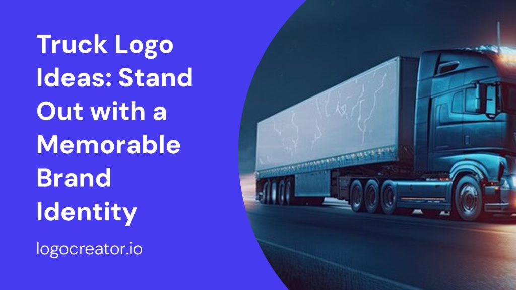 truck logo ideas stand out with a memorable brand identity