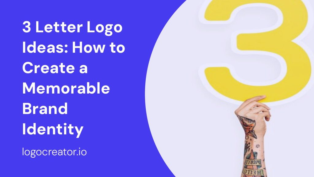 3 letter logo ideas how to create a memorable brand identity