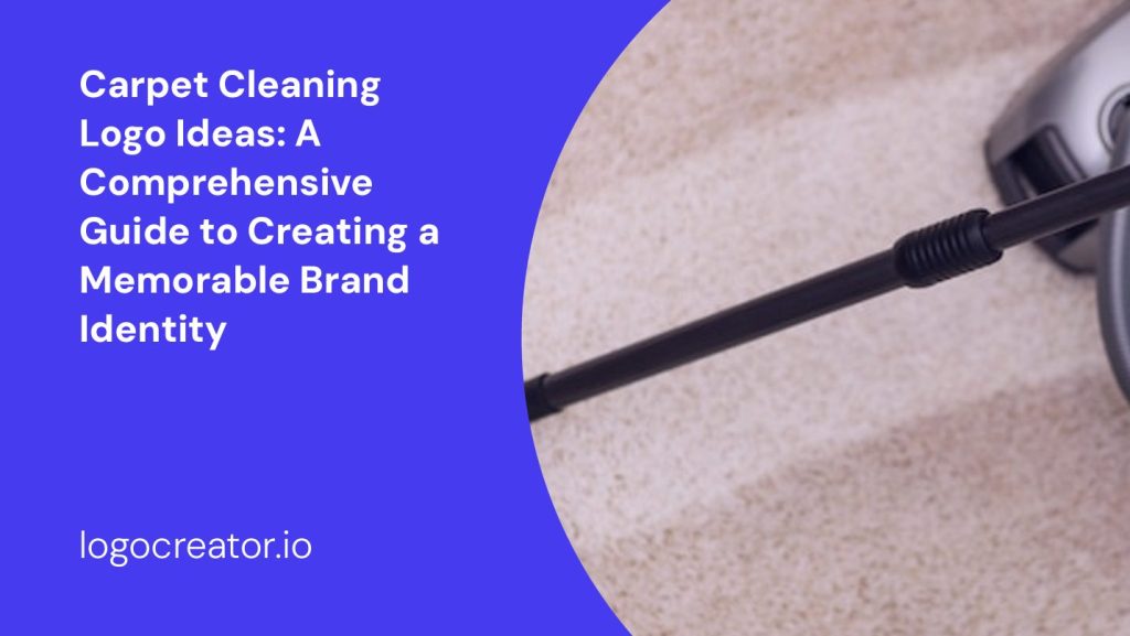 carpet cleaning logo ideas a comprehensive guide to creating a memorable brand identity