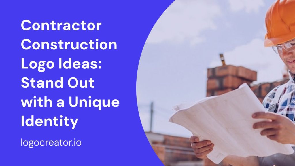 contractor construction logo ideas stand out with a unique identity