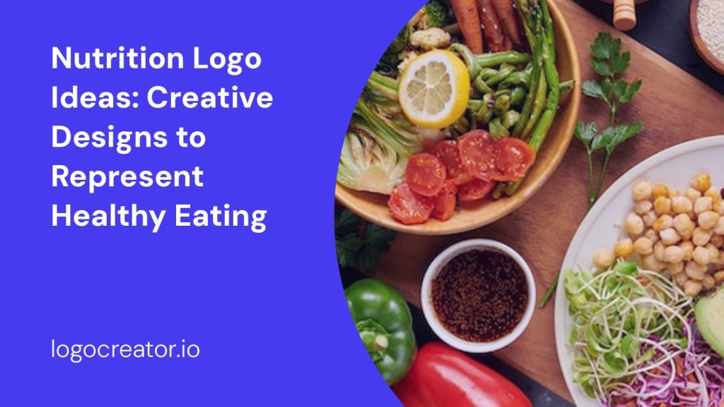 nutrition logo ideas creative designs to represent healthy eating
