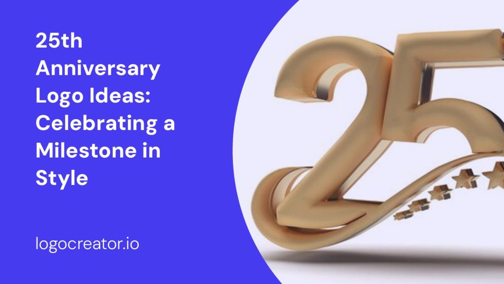 25th anniversary logo ideas celebrating a milestone in style
