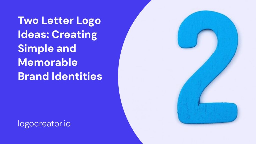 two letter logo ideas creating simple and memorable brand identities