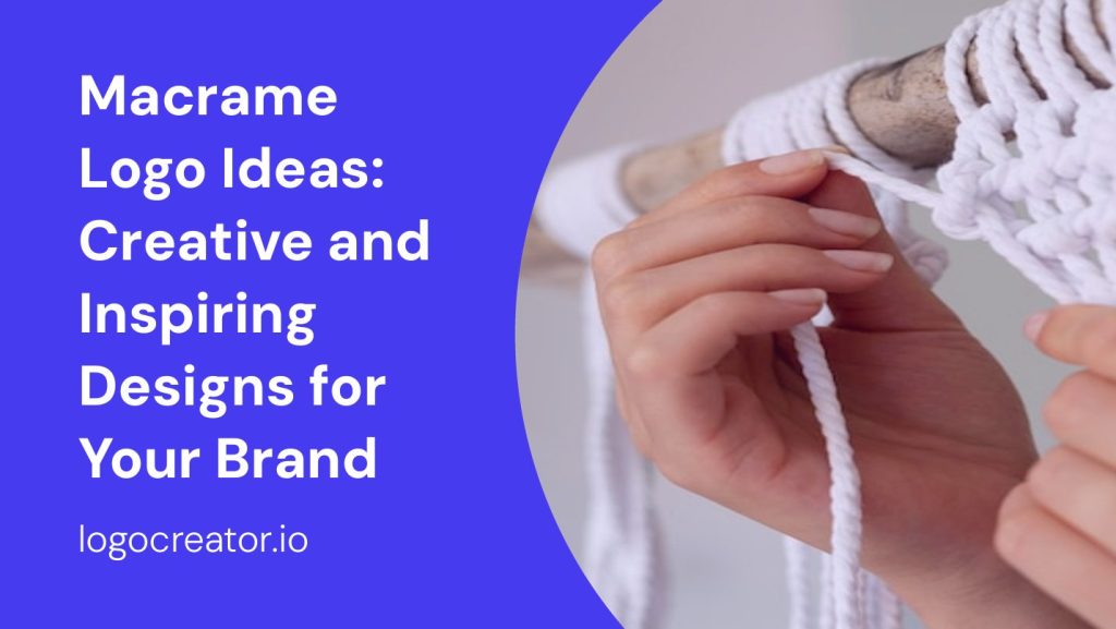 macrame logo ideas creative and inspiring designs for your brand