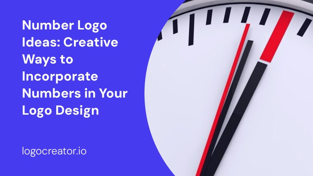 number logo ideas creative ways to incorporate numbers in your logo design