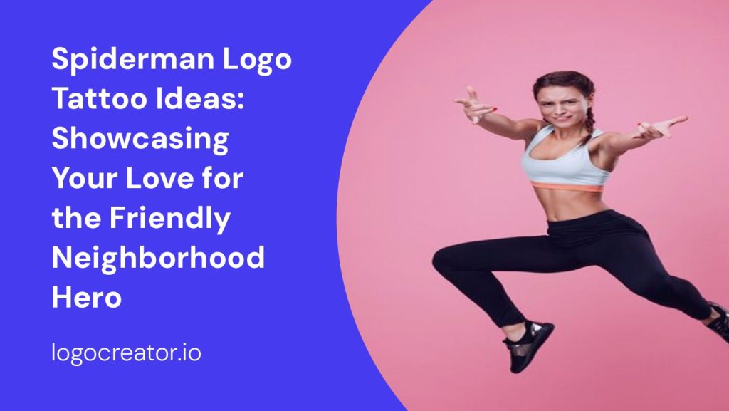 spiderman logo tattoo ideas showcasing your love for the friendly neighborhood hero