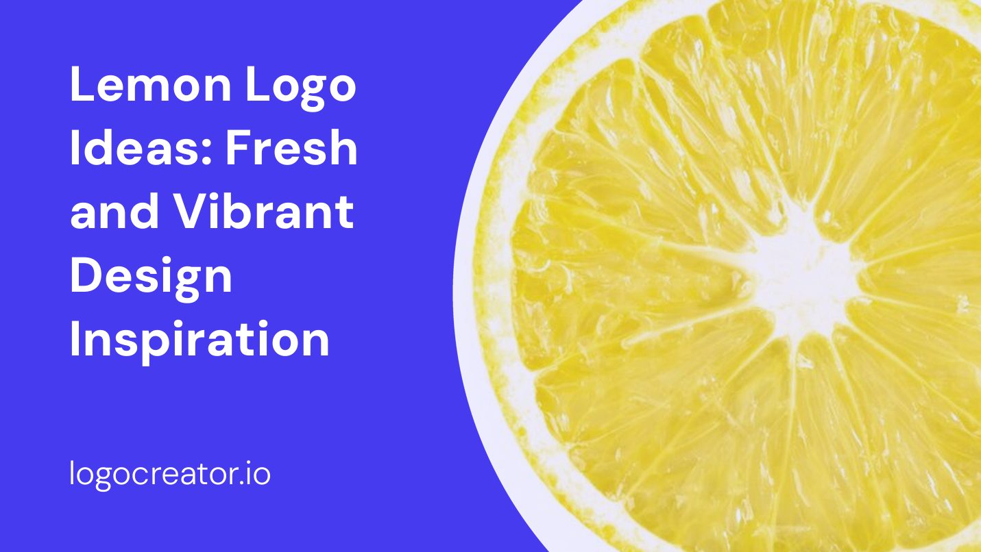 Lemon Logo Ideas: Fresh and Vibrant Design Inspiration