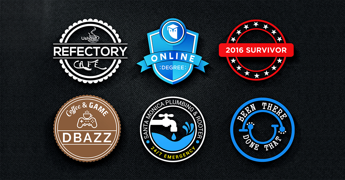 badge logo ideas 3