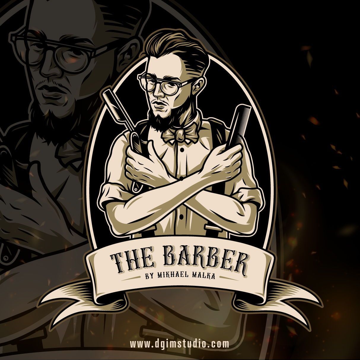 barber logo ideas 7