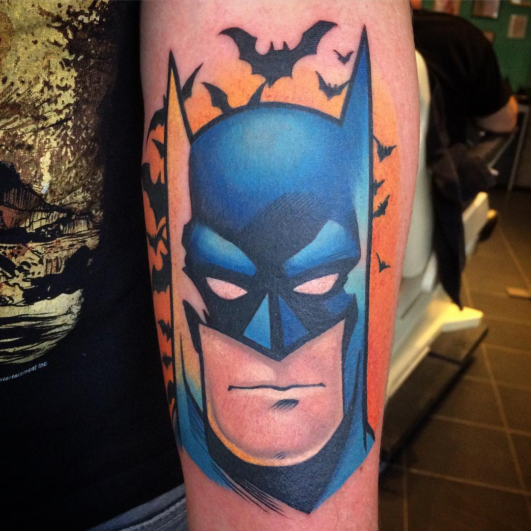Batman Symbol Tattoo Designs, Ideas and Meaning - Tattoos For You