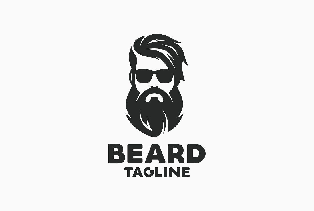 beard logo ideas 5