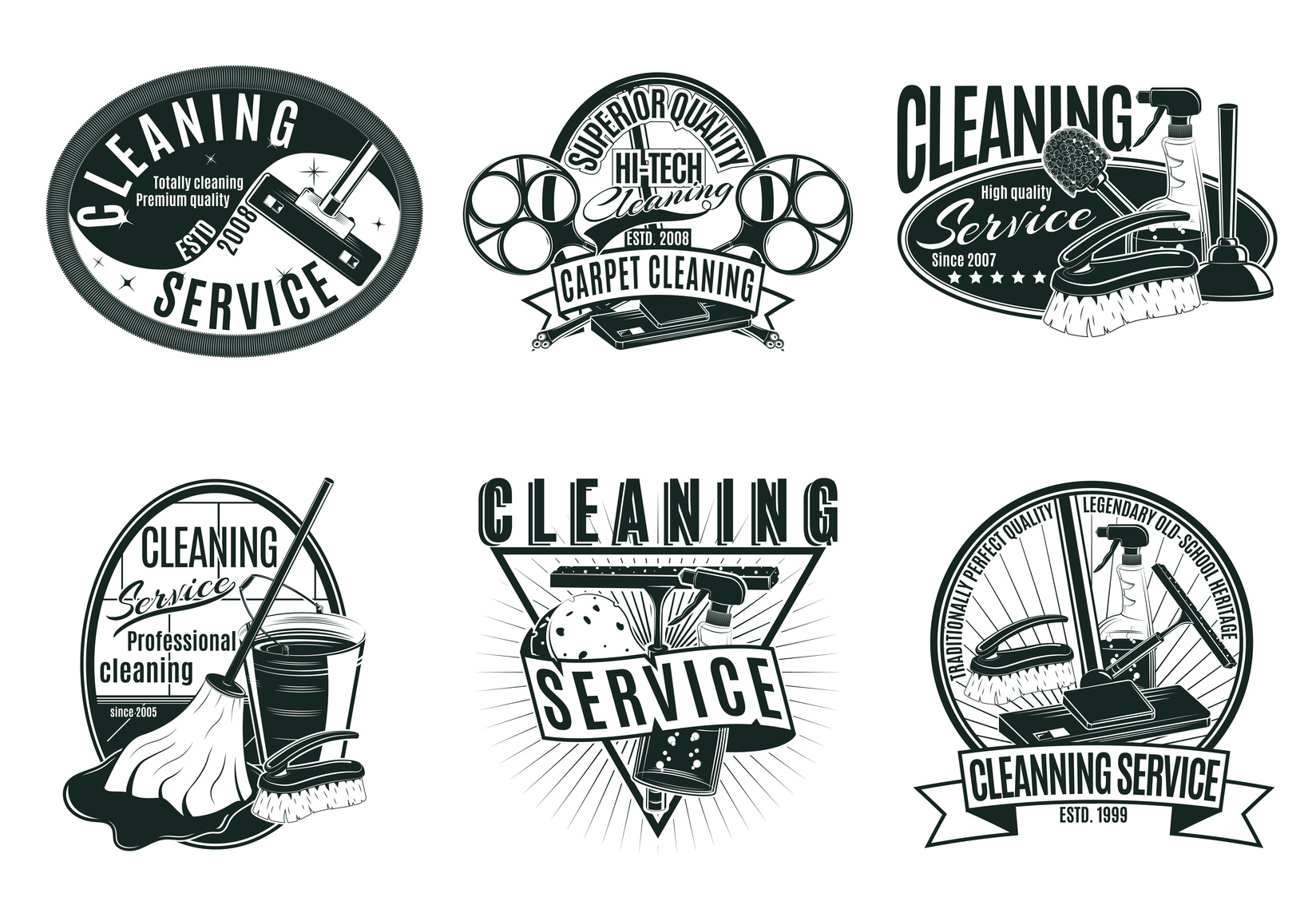 carpet cleaning logo ideas 3