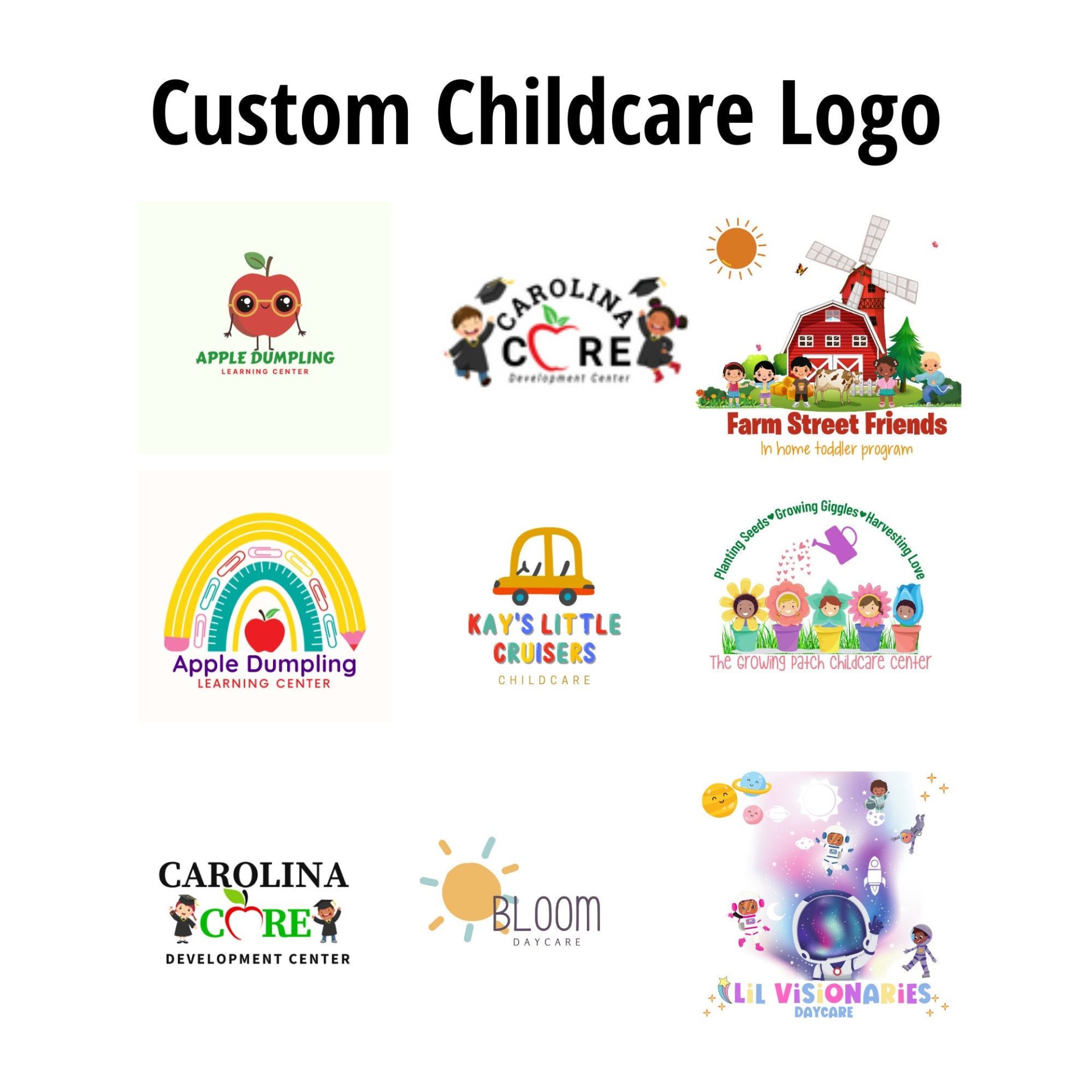 childcare logo ideas 1