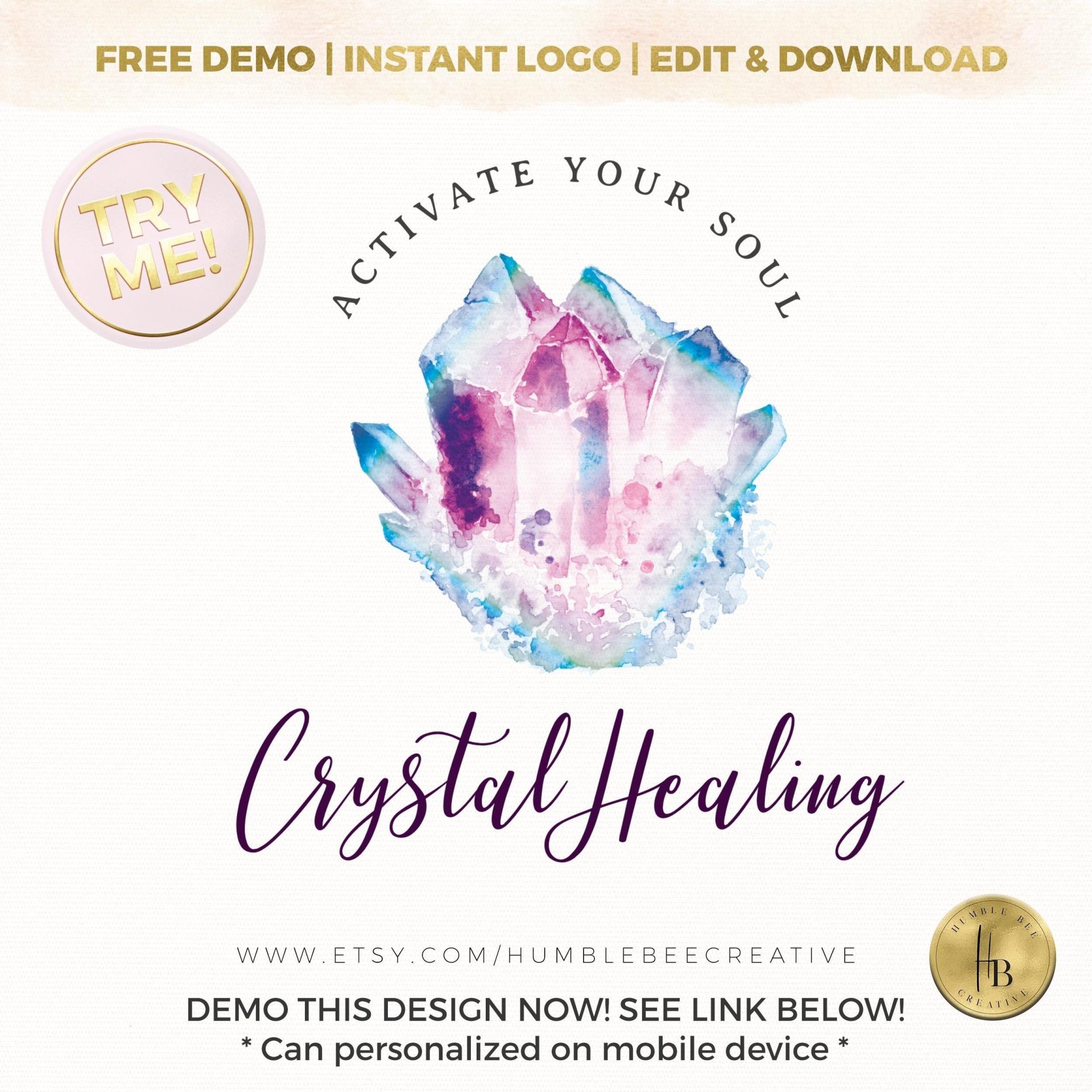 crystal logo ideas 3