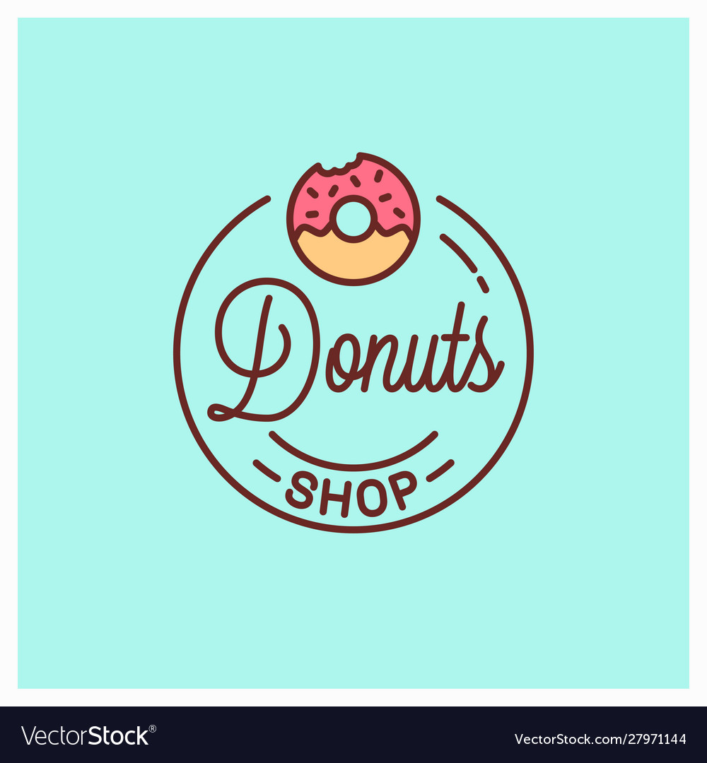 donut logo ideas 3
