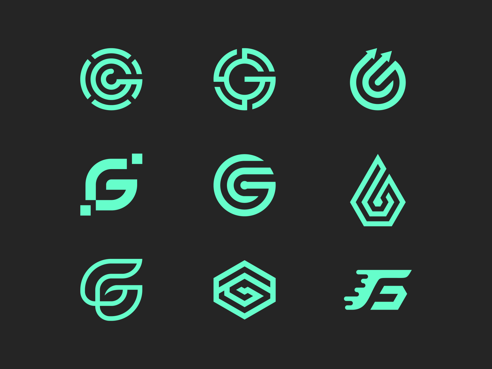double g logo ideas 5