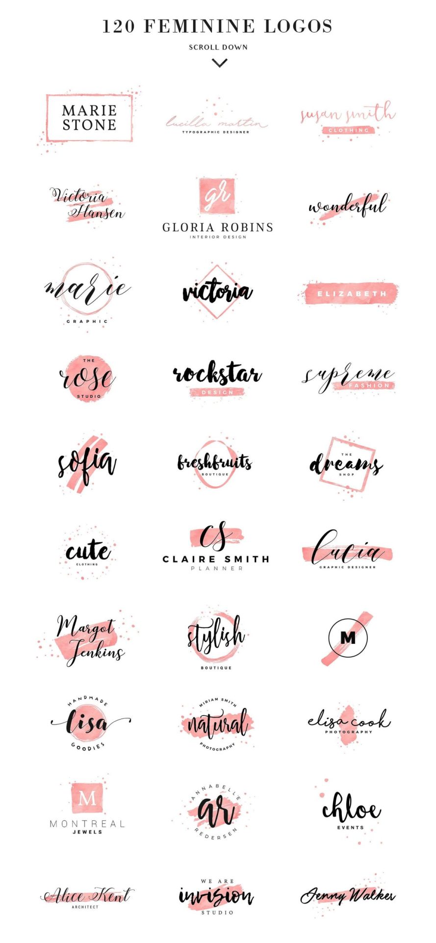 feminine logo ideas 2