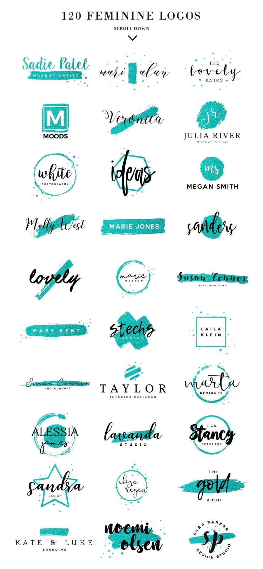 feminine logo ideas 4