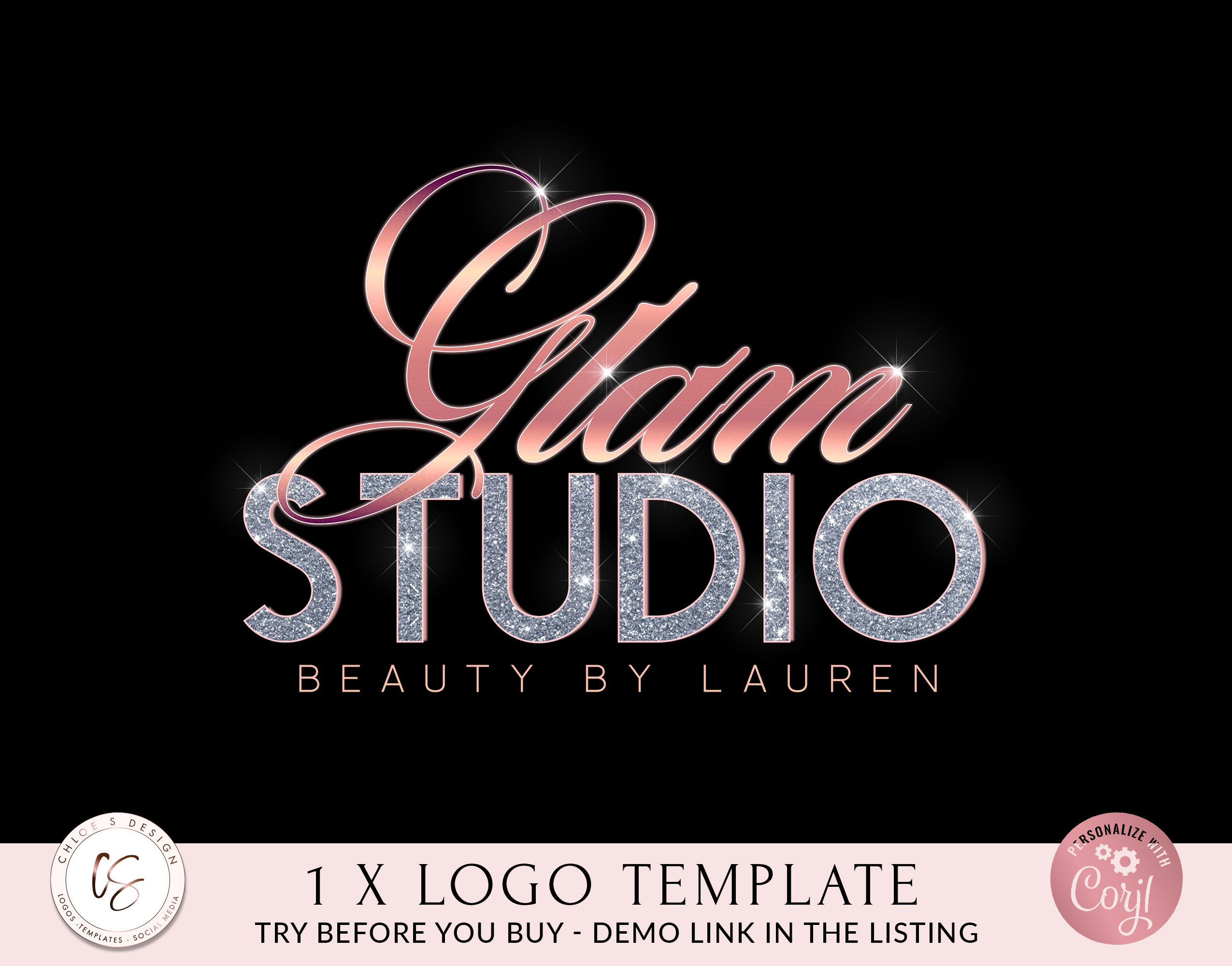 glam logo ideas 1