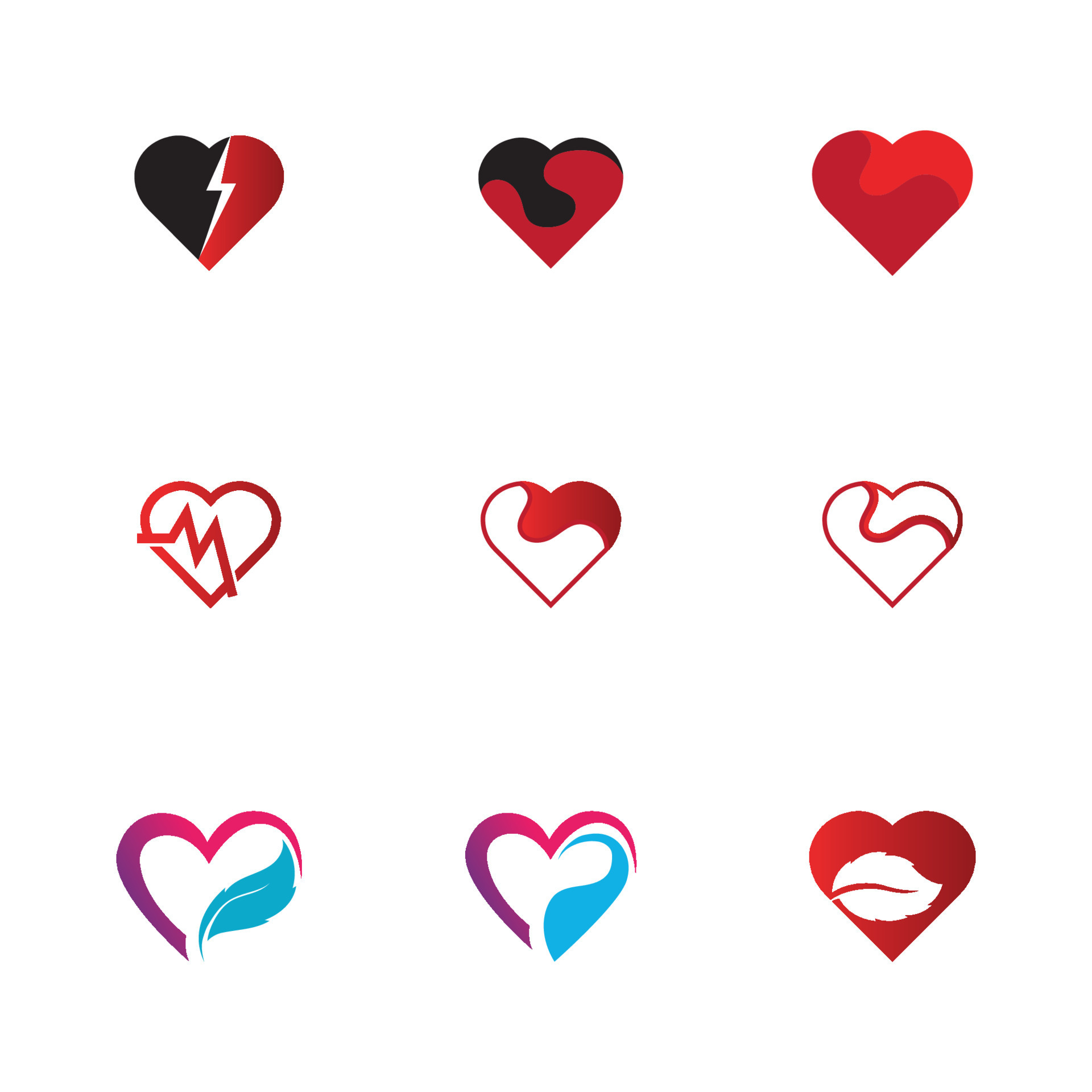 heart logo ideas 1