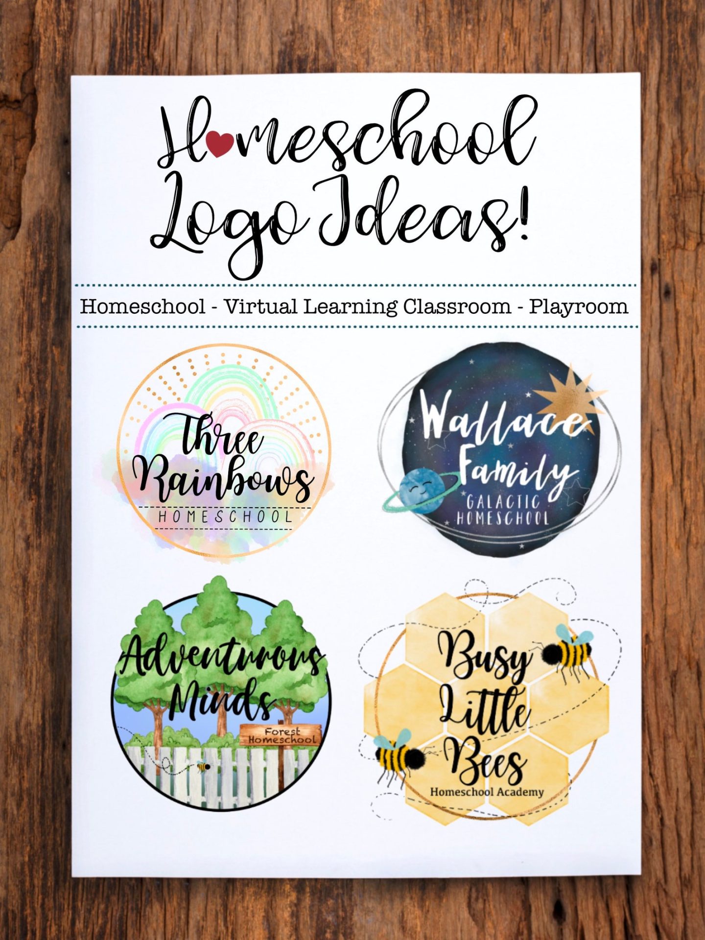 homeschool logo ideas 4