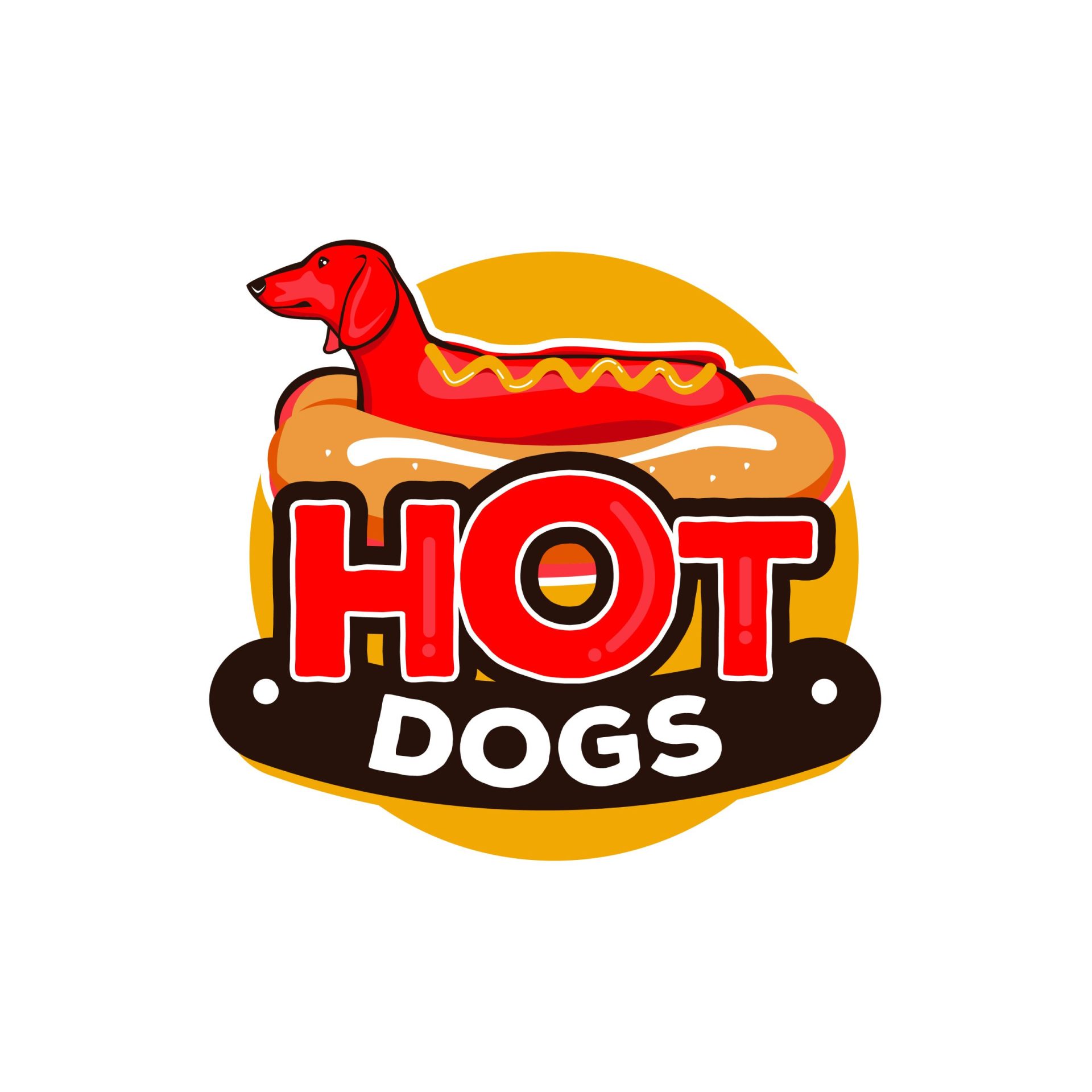 hot dog logo ideas 3