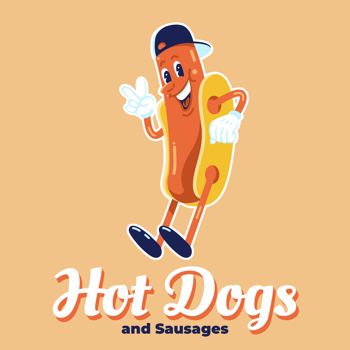 hot dog logo ideas 5