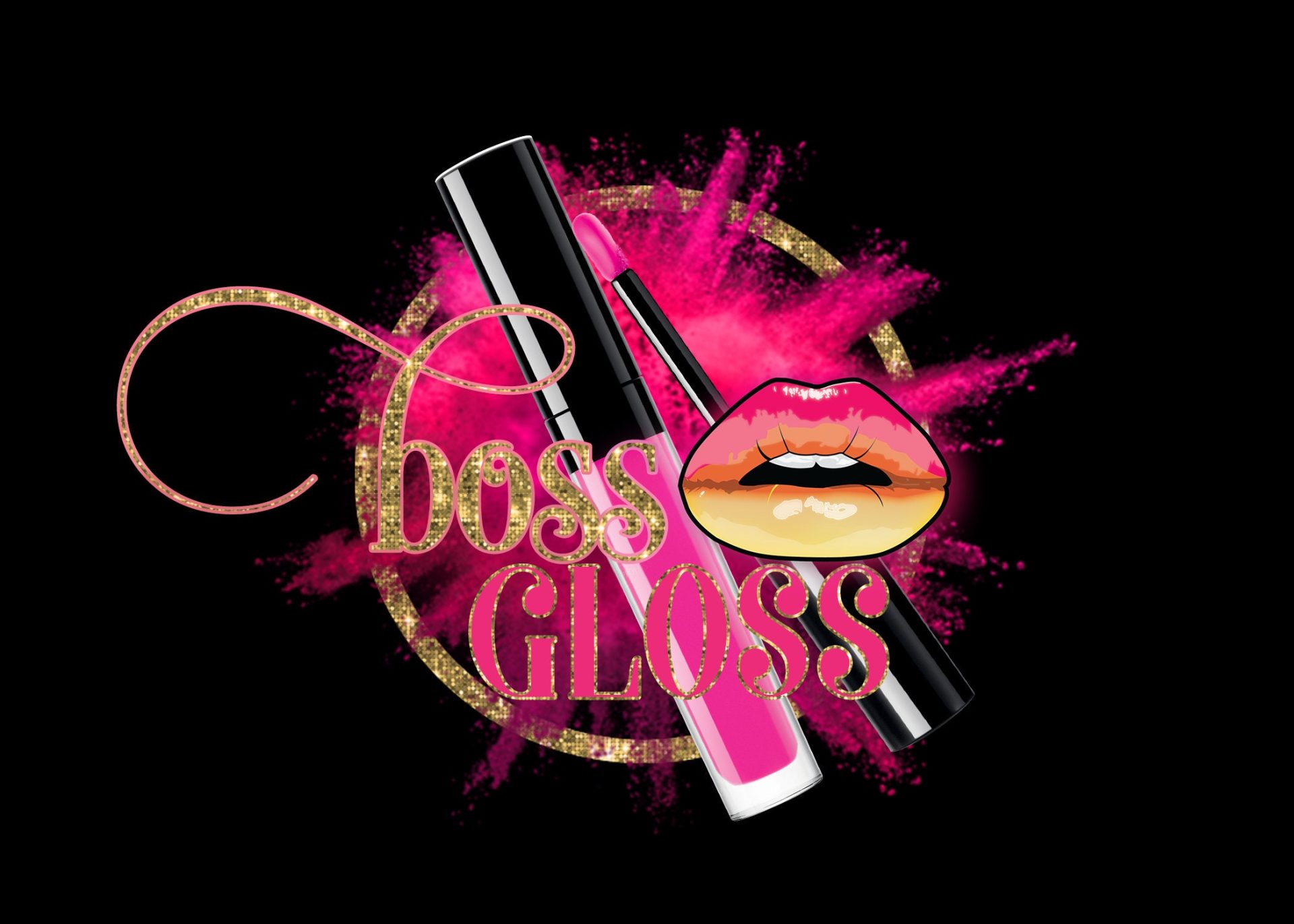 lip gloss logo ideas 2