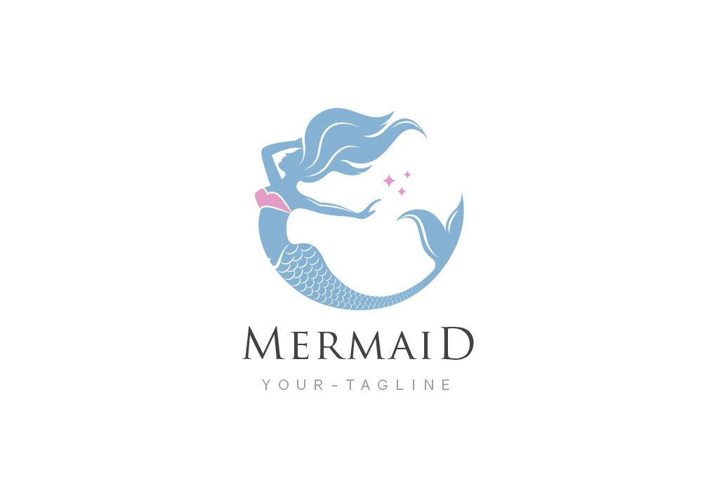 mermaid logo ideas 4