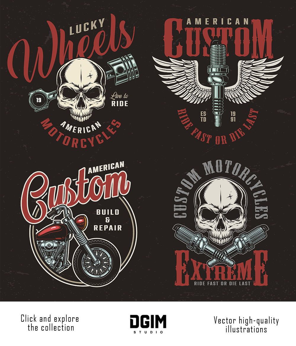 motorcycle logo ideas 8