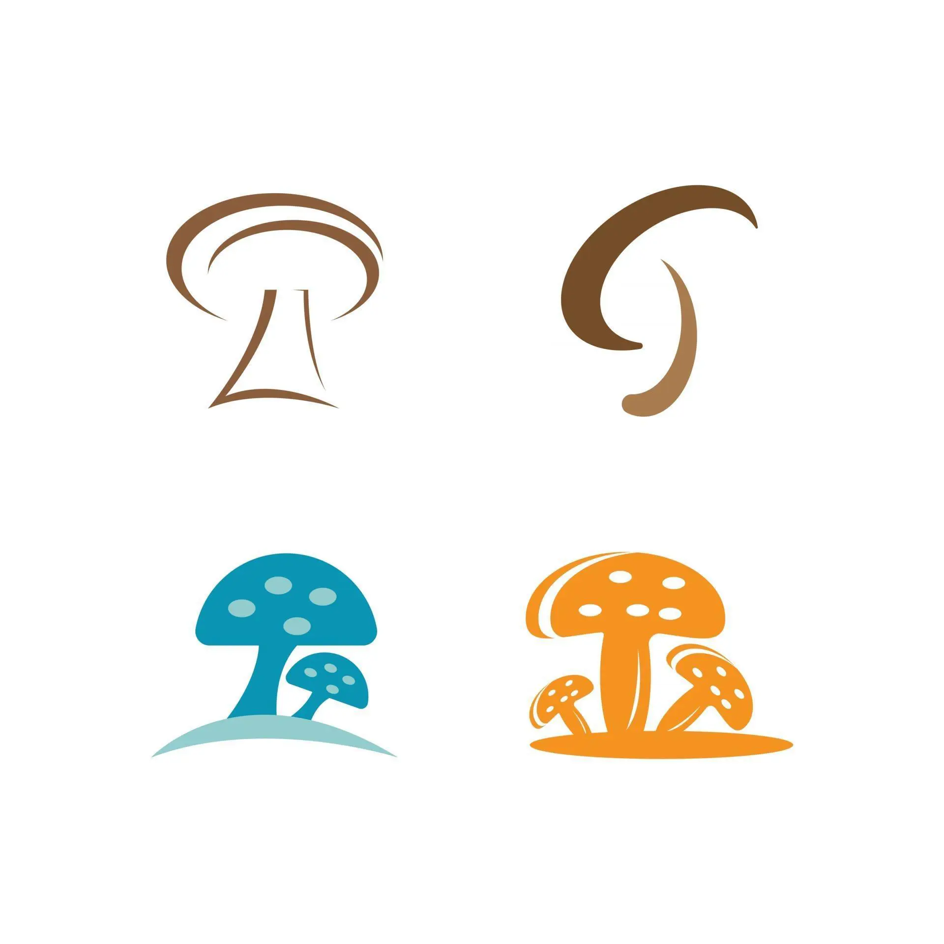 mushroom logo ideas 11