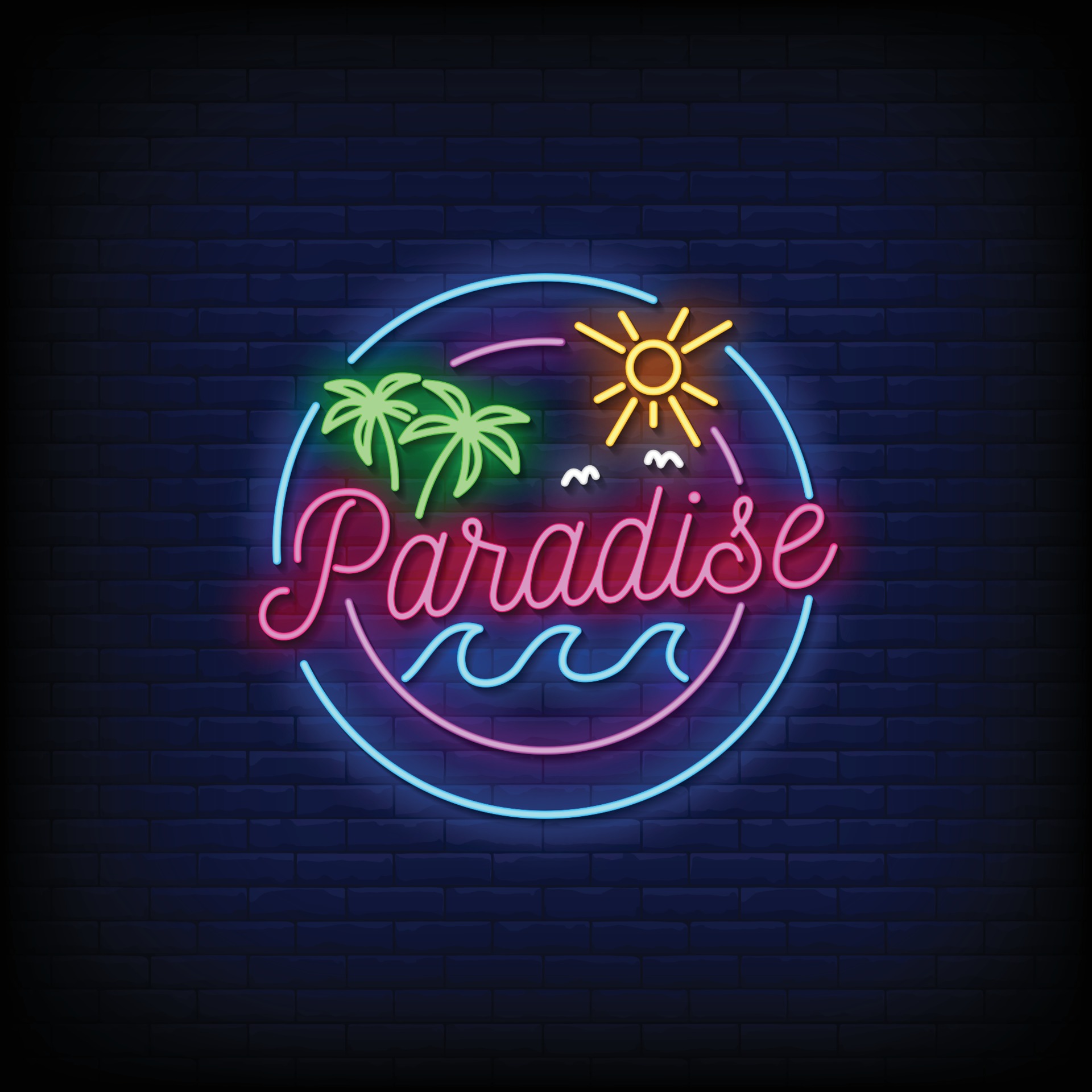 paradise logo ideas 4